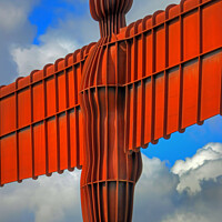 Buy canvas prints of The Angel of the North 9 by Colin Williams Photography