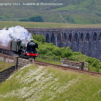 Buy canvas prints of 60103 Flying Scotsman at  Ribblehead  1 by Colin Williams Photography