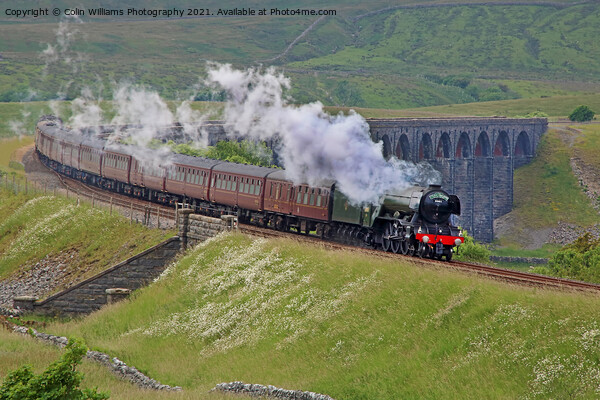 60103 Flying Scotsman at  Ribblehead  2 Picture Board by Colin Williams Photography