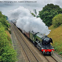 Buy canvas prints of 60103 The Flying Scotsman in  Crofton West Yorkshi by Colin Williams Photography