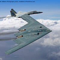 Buy canvas prints of Northrop Grumman B-2 Spirit Stealth Bomber - RIAT  by Colin Williams Photography