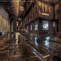 Buy canvas prints of The Shambles Reflections York 1 by Colin Williams Photography