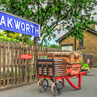 Buy canvas prints of Oakworth Station 3 by Colin Williams Photography