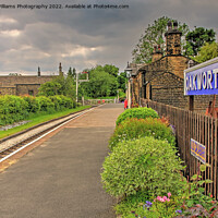 Buy canvas prints of Oakworth Station 4 by Colin Williams Photography