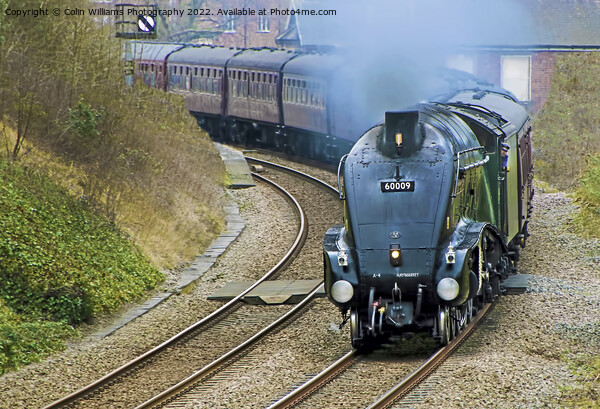 A4 Pacific 60009 Union Of South Africa 2 Picture Board by Colin Williams Photography