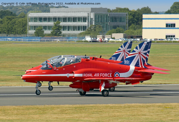  The Reds - Ready To Roll ! - Farnborough 2014 - 2 Picture Board by Colin Williams Photography