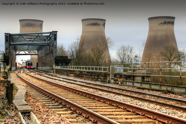 46100 Royal Scot At Ferrybridge Power Station 1 Picture Board by Colin Williams Photography
