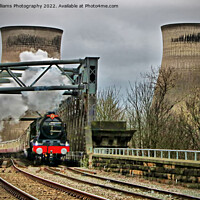 Buy canvas prints of 46100 Royal Scot At Ferrybridge Power Station 4 by Colin Williams Photography