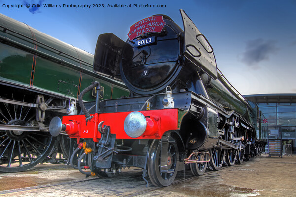 The Return Of The Flying Scotsman NRM Shildon Up Close Picture Board by Colin Williams Photography
