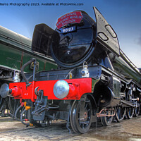 Buy canvas prints of The Return Of The Flying Scotsman NRM Shildon Up Close by Colin Williams Photography
