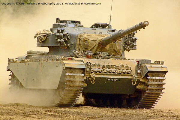 Dusty Centurion  Tank Picture Board by Colin Williams Photography