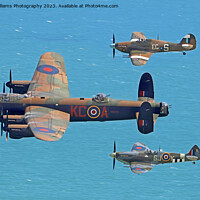 Buy canvas prints of Battle of Britain Memorial Flight Eastbourne  4 by Colin Williams Photography