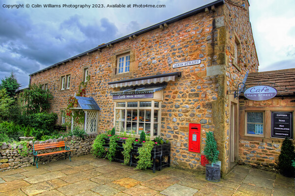 The Cafe at Main Street Emmerdale Picture Board by Colin Williams Photography