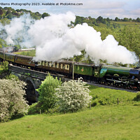 Buy canvas prints of  Flying Scotsman 60103 Centenary KWVR - 1 by Colin Williams Photography