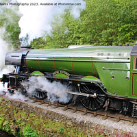 Buy canvas prints of Flying Scotsman 60103 Centenary KWVR - 4 by Colin Williams Photography