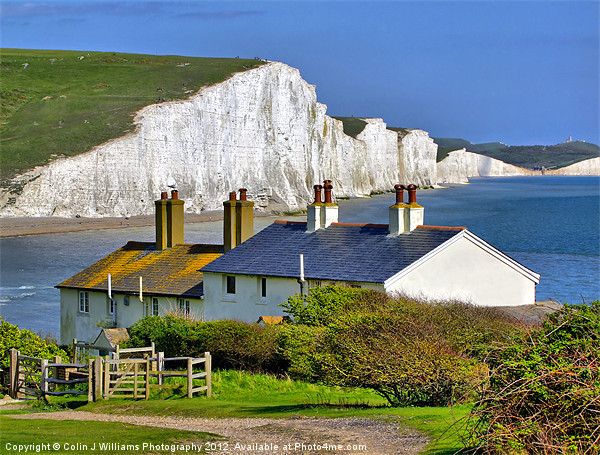 The Seven Sisters Picture Board by Colin Williams Photography