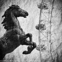 Buy canvas prints of Statue of Boadicea by Colin Williams Photography