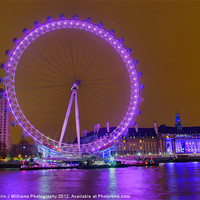 Buy canvas prints of The London Eye by Colin Williams Photography