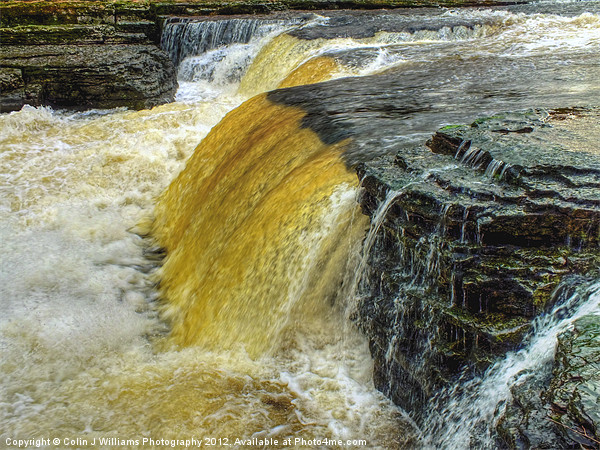 Lower Falls Aysgarth Picture Board by Colin Williams Photography