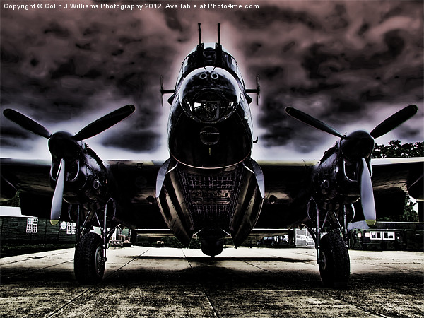 Ghostly Just Jane Bomb Doors Open Picture Board by Colin Williams Photography