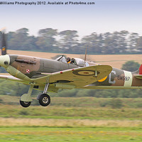 Buy canvas prints of Spitfire  Scramble by Colin Williams Photography