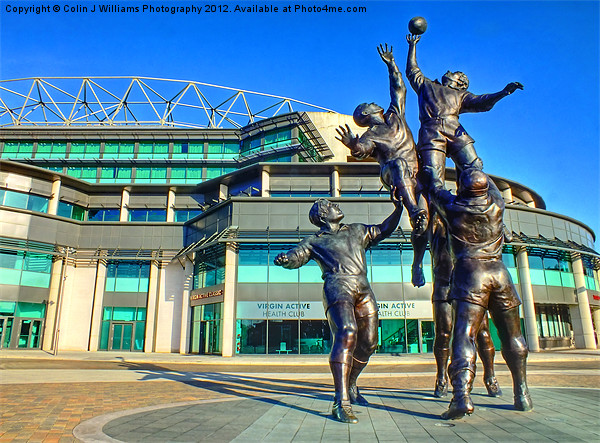 Twickenham Stadium - The Home of English Rugby Picture Board by Colin Williams Photography