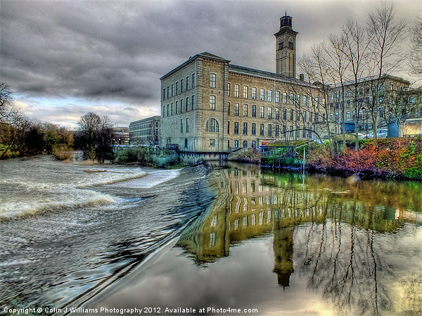 Salts Mill 1 Picture Board by Colin Williams Photography