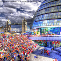 Buy canvas prints of City Hall London - London Festival by Colin Williams Photography