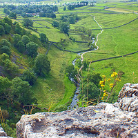 Buy canvas prints of The Path To Malham Cove by Colin Williams Photography