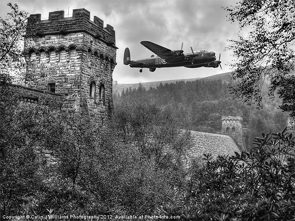 A Tribute To The Dam Busters Picture Board by Colin Williams Photography