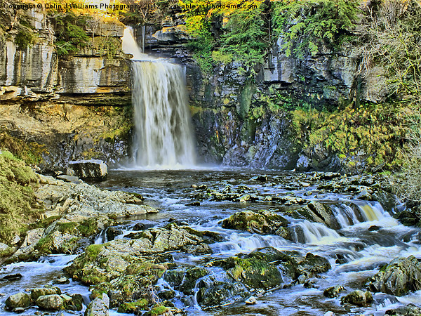 Thornton Force Ingleton Picture Board by Colin Williams Photography