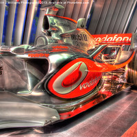 Buy canvas prints of One Careful Owner ! - Lewis Hamilton by Colin Williams Photography