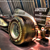 Buy canvas prints of McLaren Mercedes F1 Mika Hakkinen by Colin Williams Photography