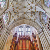 Buy canvas prints of The Organ - York Minster by Colin Williams Photography