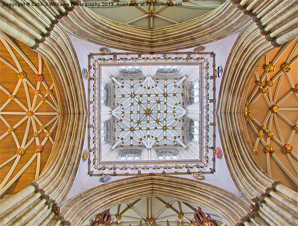 The Tower - York Minster Picture Board by Colin Williams Photography