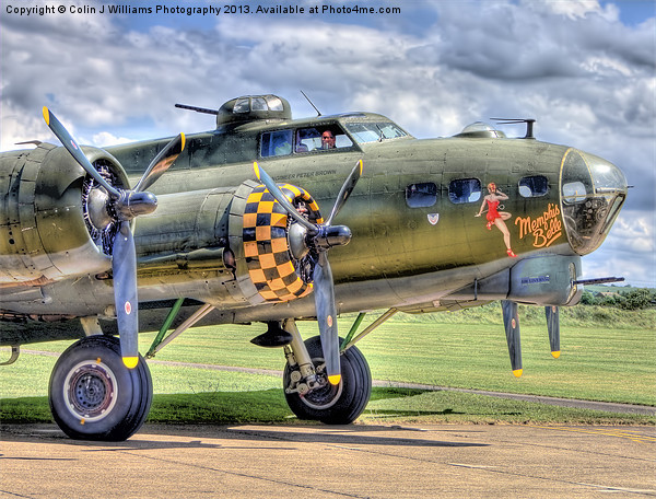 Sally B - A Flying Legend Picture Board by Colin Williams Photography