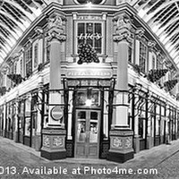 Buy canvas prints of Leadenhall Market Panorama by Colin Williams Photography