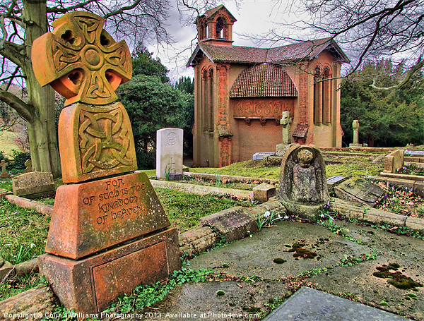 The Watts Mortuary Chapel - Compton Surrey Picture Board by Colin Williams Photography