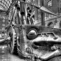 Buy canvas prints of The Navigators - Hays Galleria - London by Colin Williams Photography