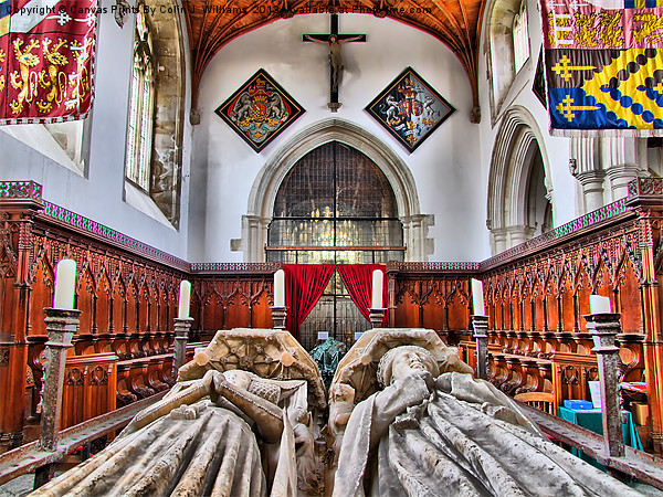 The Fitzalan Chapel - Arundel Castle 1 Picture Board by Colin Williams Photography