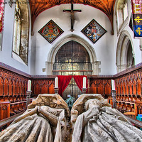 Buy canvas prints of The Fitzalan Chapel - Arundel Castle 1 by Colin Williams Photography