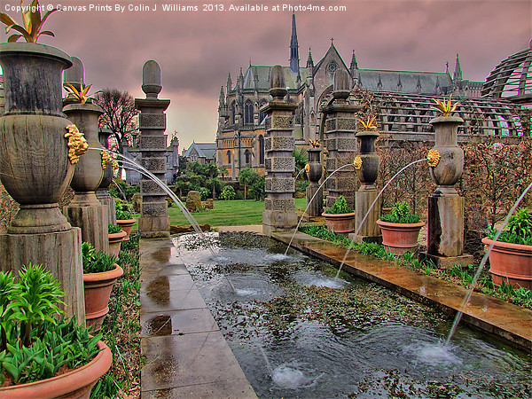 The Collector Earls Garden Arundel Castle 1 Picture Board by Colin Williams Photography