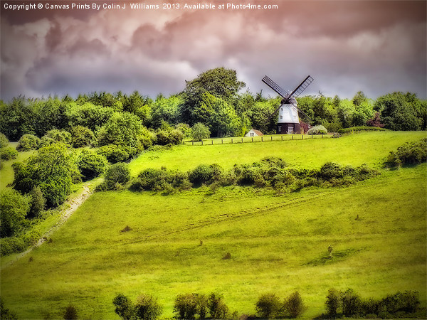 Cobstone Windmill - Turville Picture Board by Colin Williams Photography