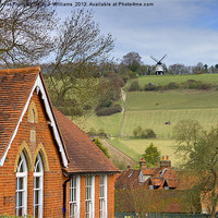 Buy canvas prints of Turville - A Much Used Film Location - 1 by Colin Williams Photography