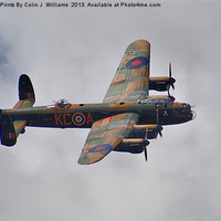 Buy canvas prints of Dambusters 70 Years On 1 - BBMF Lancaster by Colin Williams Photography