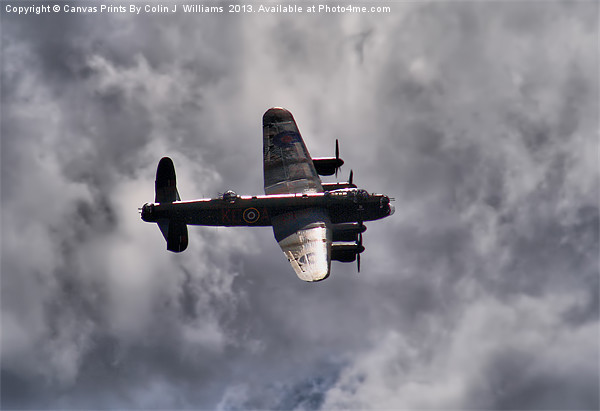 Dambusters 70 Years On - BBMF Lancaster 2 Picture Board by Colin Williams Photography
