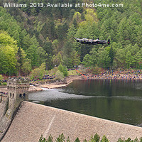 Buy canvas prints of Dambusters 70 Years On - The Derwent Dam by Colin Williams Photography