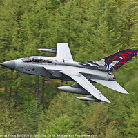 Buy canvas prints of 617 Squadron`s Tornado GR4 - The Derwent Dam by Colin Williams Photography