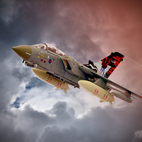 Buy canvas prints of Storming 2 !! Tornado GR4 617 Squadron by Colin Williams Photography