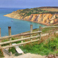 Buy canvas prints of Alum Bay Isle of wight 2 by Colin Williams Photography